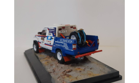 УАЗ Патриот пикап ралли, масштабная модель, scale43