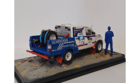 УАЗ Патриот пикап ралли, масштабная модель, scale43