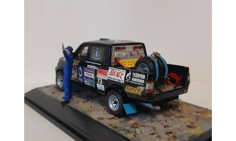 УАЗ Патриот пикап ралли, масштабная модель, scale43