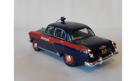 ГАЗ М21 Милиция СССР, масштабная модель, scale43