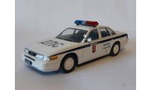 Ford Crown Victoria Милиция ДПС Москва, масштабная модель, scale43