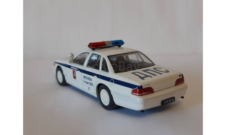 Ford Crown Victoria Милиция ДПС Москва, масштабная модель, scale43