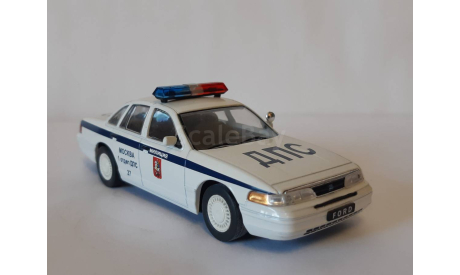 Ford Crown Victoria Милиция ДПС Москва, масштабная модель, scale43