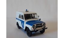 УАЗ 469 Полиция Эстонии, масштабная модель, scale43