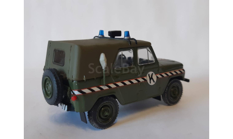 УАЗ 469 Комендатура, масштабная модель, scale43
