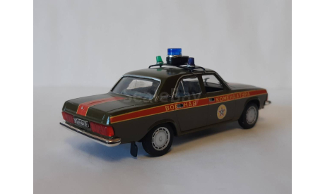 ГАЗ 3102 Военная комендатура, масштабная модель, scale43