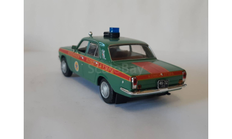 ГАЗ 24 Военная комендатура, масштабная модель, scale43