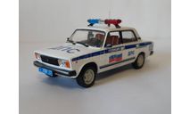 ВАЗ 2105 Полиция ДПС Краснодар, масштабная модель, scale43