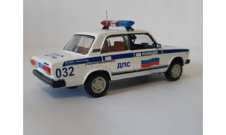 ВАЗ 2105 Полиция ДПС Краснодар, масштабная модель, scale43