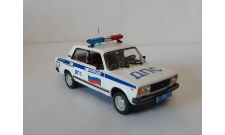 ВАЗ 2105 Полиция ДПС Краснодар, масштабная модель, scale43