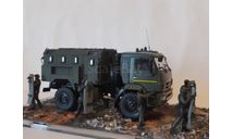 «Горец-3958» — специальный бронированный автомобиль на шасси КамАЗ-43501, масштабная модель, scale43