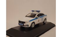 Лада Веста Lada Vesta Полиция УМВД России Орехово-Зуево МО, масштабная модель, scale43, ВАЗ