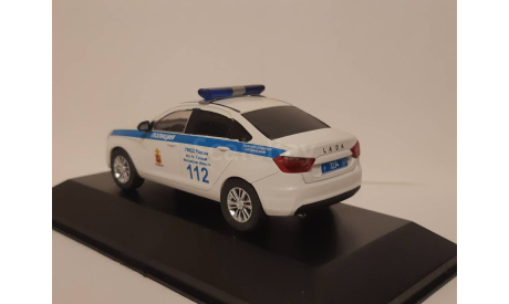 Лада Веста Lada Vesta Полиция УМВД России Химки МО, масштабная модель, scale43, ВАЗ