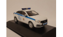 Лада Веста Lada Vesta Полиция УМВД России Химки МО, масштабная модель, scale43, ВАЗ