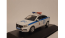 Лада Веста Lada Vesta Полиция ДПС УМВД России Люберцы МО, масштабная модель, scale43, ВАЗ