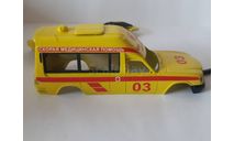 ТРАНСКИТ ГАЗ-310221-311 САМАТЛОРНН - РЕАНИМОБИЛЬ, масштабная модель, scale43