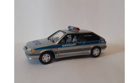 ВАЗ 2113 Милиция ДПС Краснодар, масштабная модель, scale43
