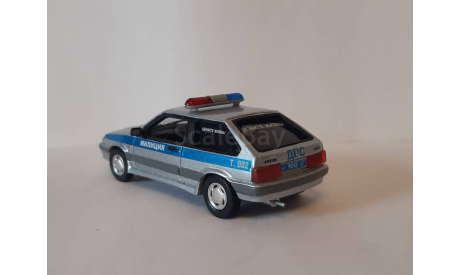 ВАЗ 2113 Милиция ДПС Краснодар, масштабная модель, scale43