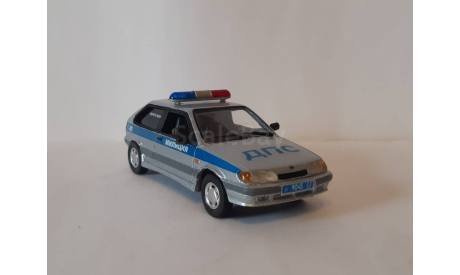 ВАЗ 2113 Милиция ДПС Краснодар, масштабная модель, scale43