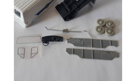 Dodge RAM B250 VAN, запчасти для масштабных моделей, scale43