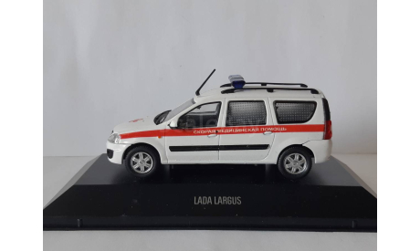 Lada Largus Лада Ларгус Скорая медицинская помощь, масштабная модель, scale43, ВАЗ
