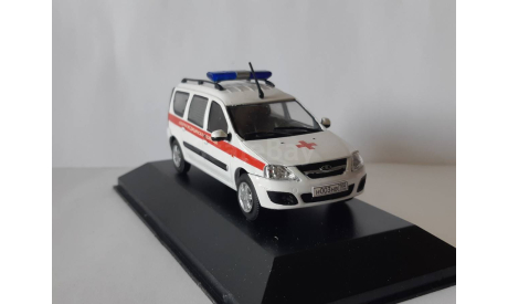 Lada Largus Лада Ларгус Скорая медицинская помощь, масштабная модель, scale43, ВАЗ
