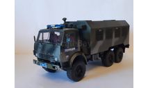 КАМАЗ 4310 кунг Полиция, масштабная модель, 1:43, 1/43