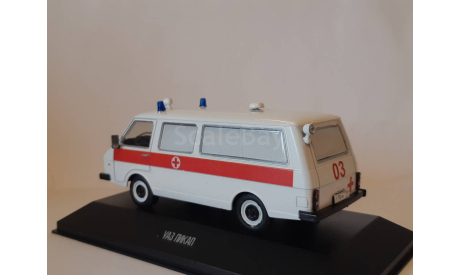 РАФ 22038 М Скорая медицинская помощь г.Москва, масштабная модель, scale43