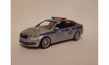 Skoda Octavia A7 FL Полиция ДПС Москва, масштабная модель, scale43, Škoda