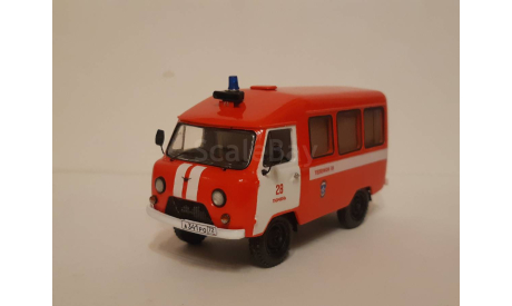 УАЗ ТС-17144У Пожарная служба г.Тюмень, масштабная модель, scale43