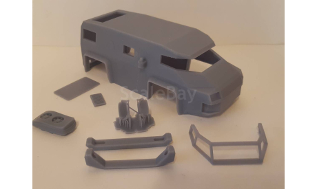 ТрансКИТ ГАЗ-3934 СИАМ, сборная модель автомобиля, scale43