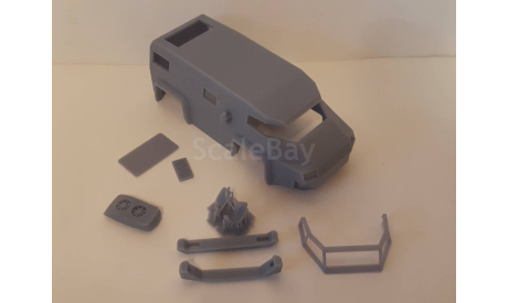 ТрансКИТ ГАЗ-3934 СИАМ, сборная модель автомобиля, scale43