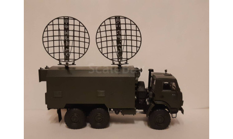 КАМАЗ 4310 Р-412 Тропосферная станция, масштабная модель, scale43