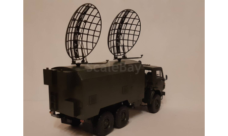 КАМАЗ 4310 Р-412 Тропосферная станция, масштабная модель, scale43