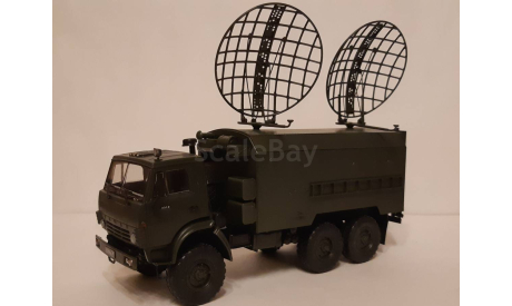 КАМАЗ 4310 Р-412 Тропосферная станция, масштабная модель, scale43