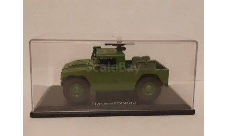 Газ 233002 Тигр Пикап открытый 4х4 2007 SSM, масштабная модель, scale43