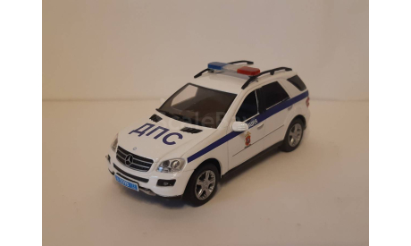 Mercedes-Benz M-classe W164 Полиция ДПС Москва, масштабная модель, scale43