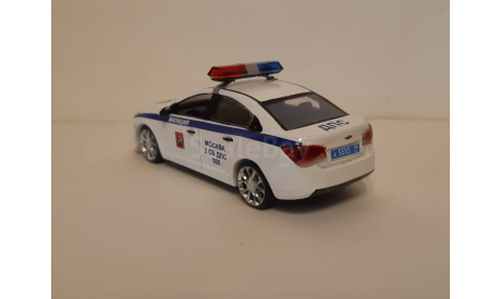 Chevrolet Cruze LT Милиция ДПС Москва, масштабная модель, scale43