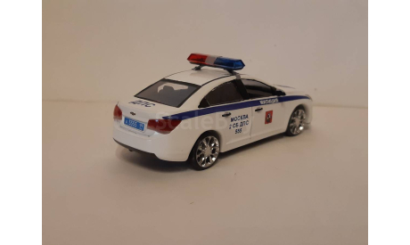 Chevrolet Cruze LT Милиция ДПС Москва, масштабная модель, scale43