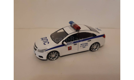 Chevrolet Cruze LT Милиция ДПС Москва, масштабная модель, scale43