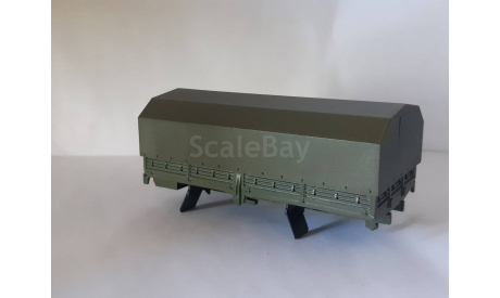 Кузов с тентом КАМАЗ 4326 Элекон, запчасти для масштабных моделей, scale43