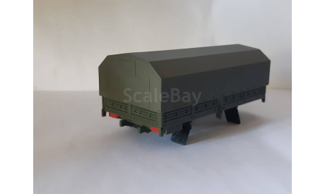 Кузов с тентом КАМАЗ 4326 Элекон, запчасти для масштабных моделей, scale43