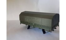 Кузов с тентом КАМАЗ 4326 Элекон, запчасти для масштабных моделей, scale43