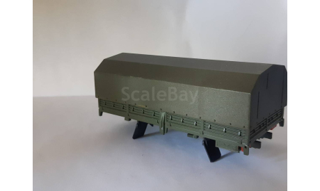 Кузов с тентом КАМАЗ 4326 Элекон, запчасти для масштабных моделей, scale43