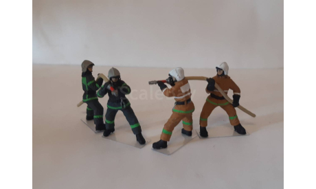Фигурки пожарный расчёт 1-43, фигурка, scale43