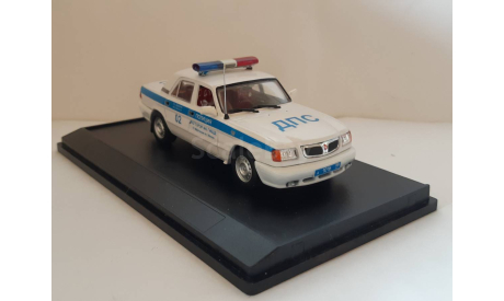 ГАЗ 3110 Полиция ДПС МОГТОРЭР №2 ГИБДД Москва, масштабная модель, scale43