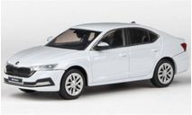 Skoda Octavia IV white 1-43, масштабная модель, Abrex, scale43, Škoda