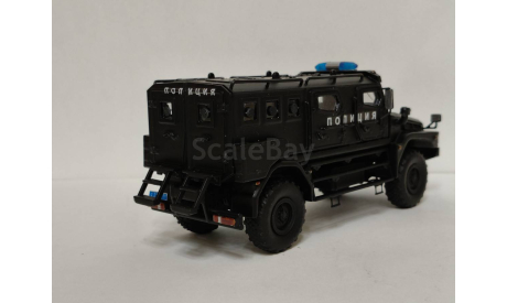 КамАЗ-43501 «Патруль» Полиция г.Москва, масштабная модель, scale43