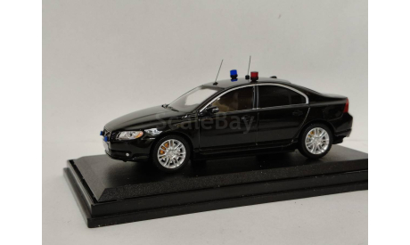 Volvo S80 ФСО России, масштабная модель, scale43