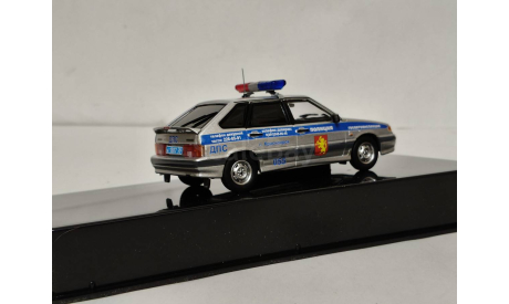 ВАЗ 2114 Полиция ДПС Красноярск, масштабная модель, scale43